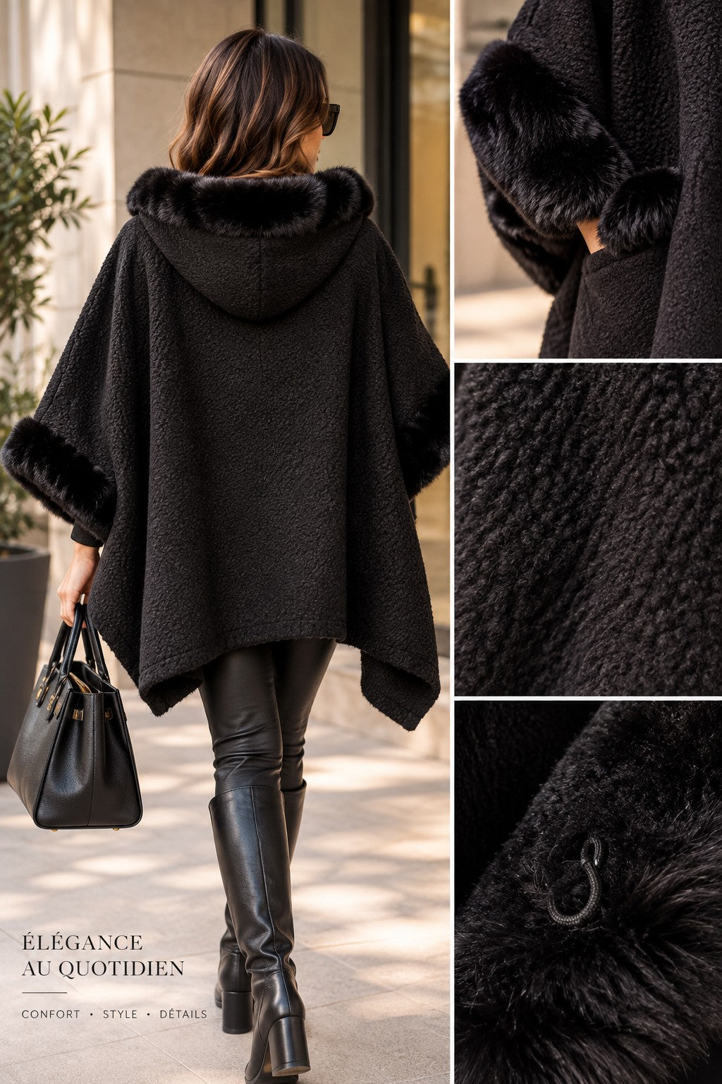 Cape Ragusa noire – mise en scène mode