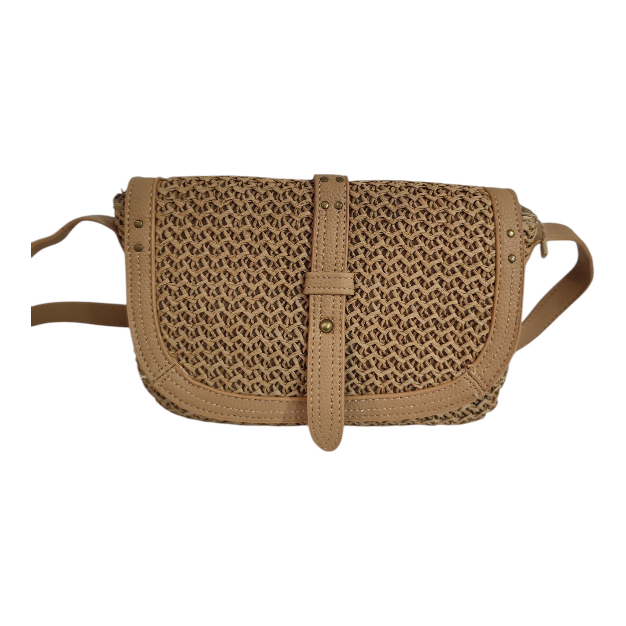 sac bandoulière femme Tulum camel