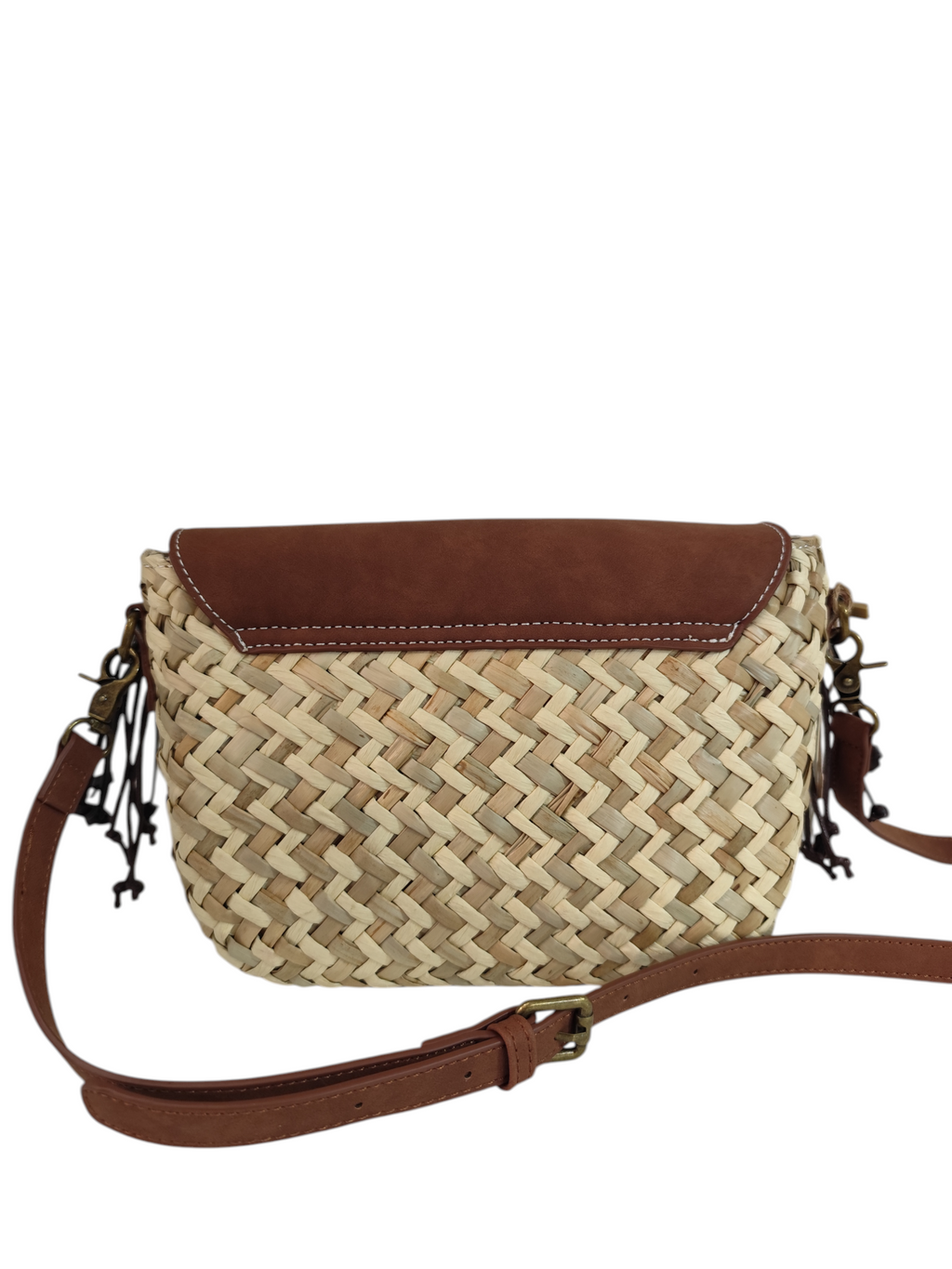 sac été paille bandoulière