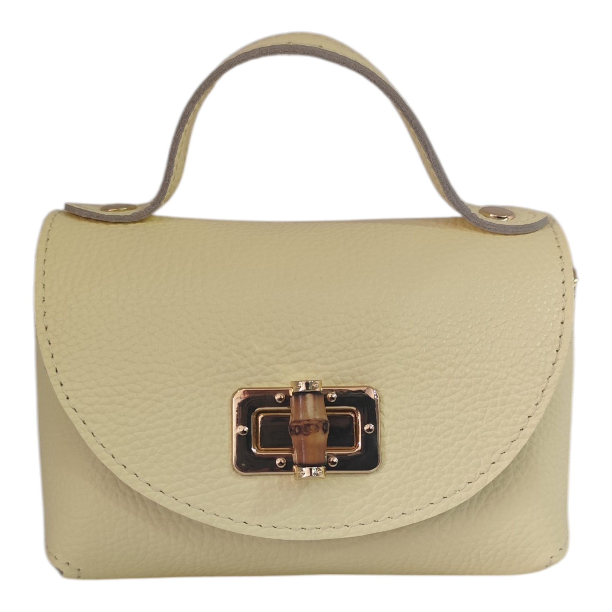 Sac à main bandoulière femme Nice jaune tendance 