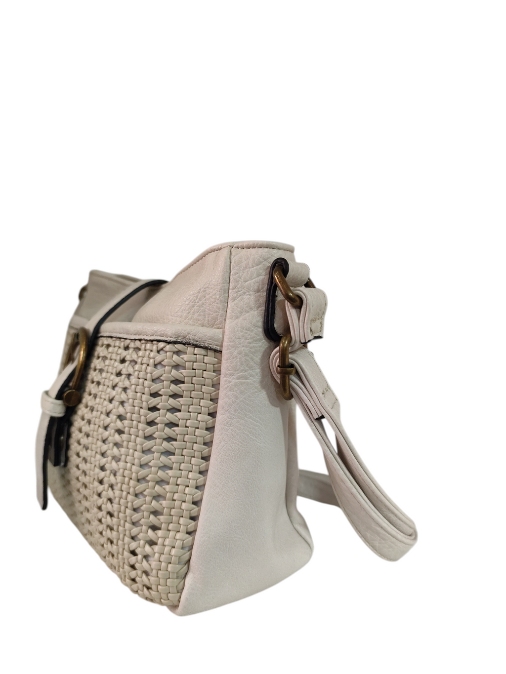 Sac bandoulière tressé SÉVILLE – Sac à main femme élégant