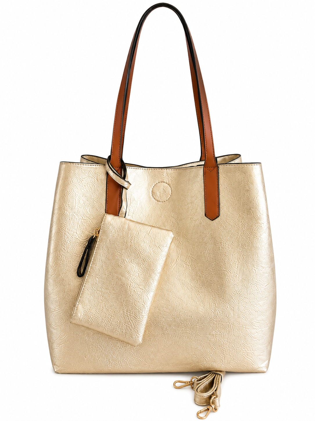Sac cabas doré irisé Côme – Grand format 3 pièces (Copie)
