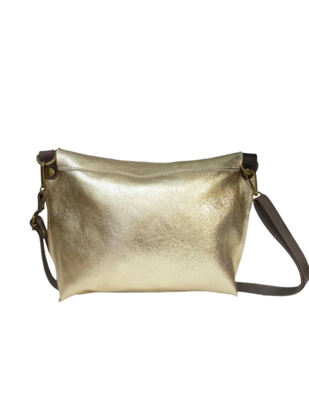 Sac bandoulière cuir irisé CANNES – Pochette élégante femme