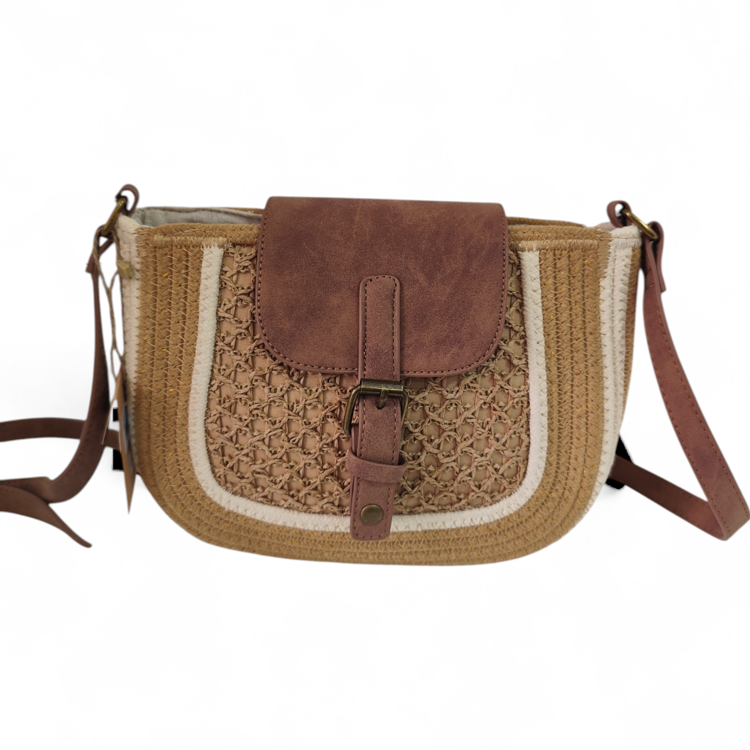 sac bandoulière paille Mykonos