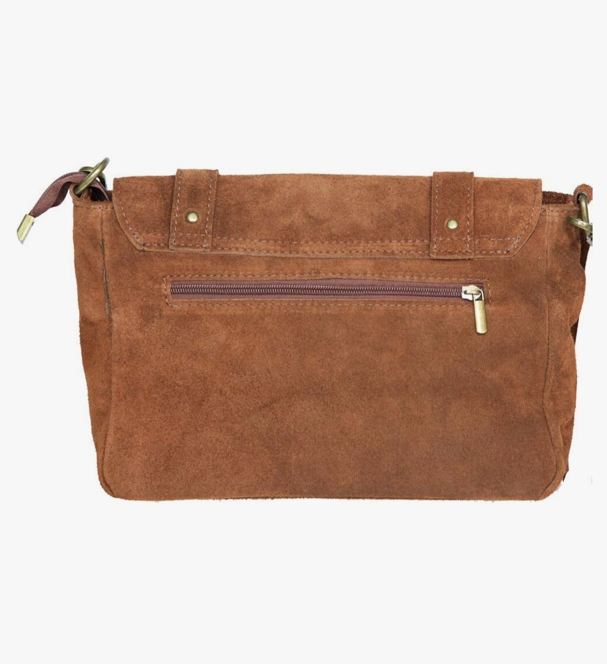 Sac bandoulière cuir femme SIENNE – Sac à main élégant cuir marron