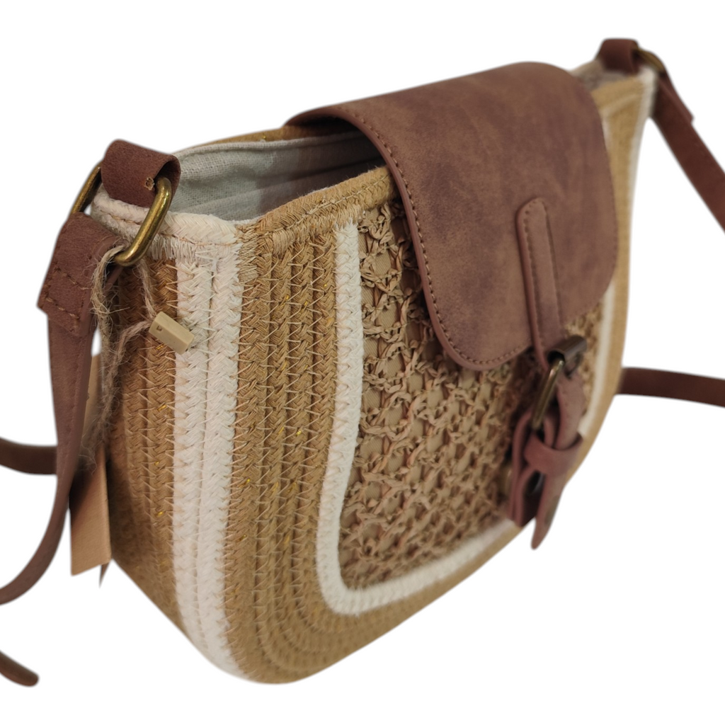 sac bandoulière paille Mykonos