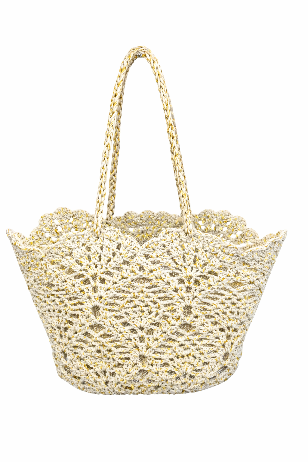 panier doré femme grand sac cabas été bohème