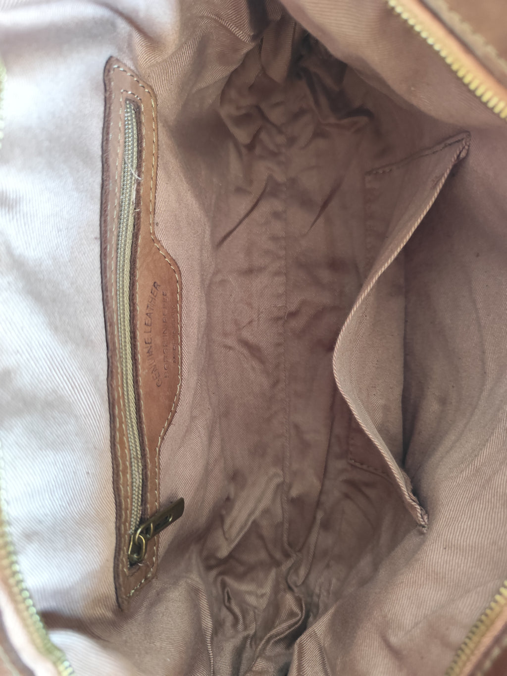 Sac besace cuir vintage marron Matera – Sac bandoulière femme en cuir véritable d'Italie 35 × 26 × 10 cm