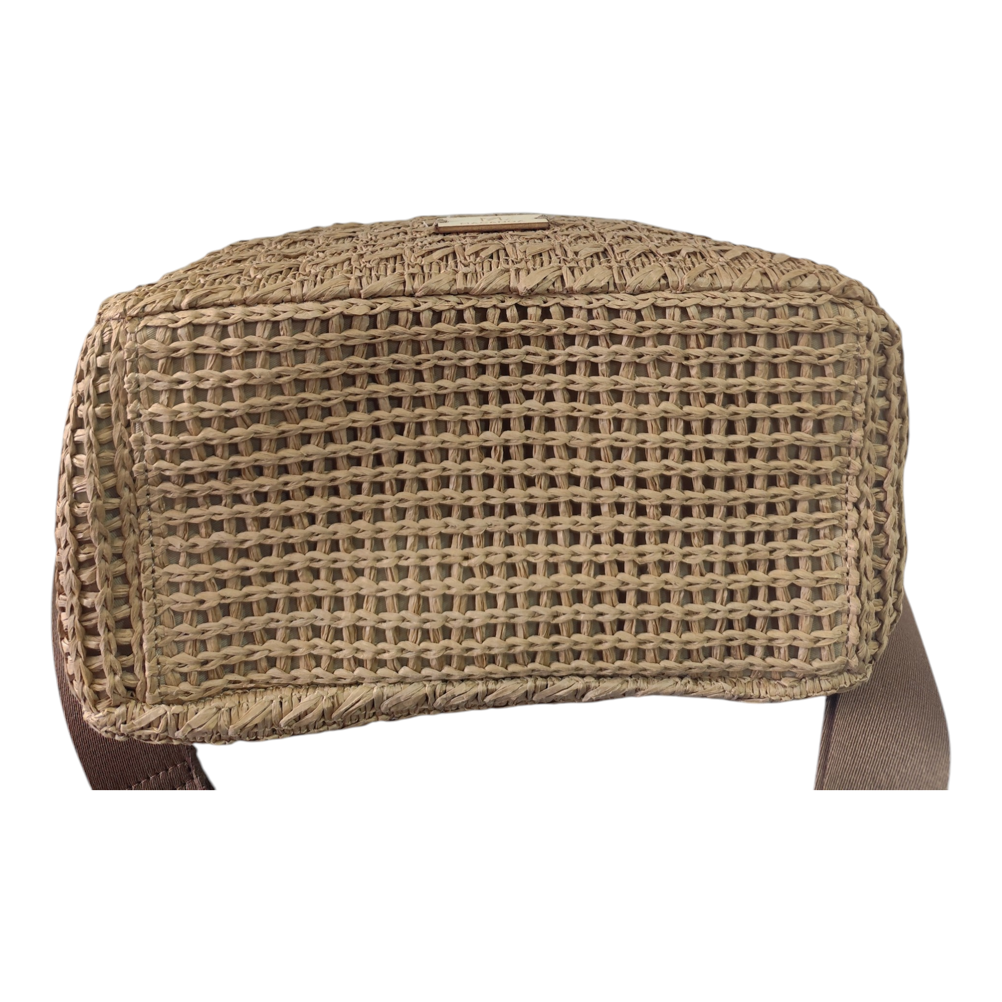 Sac cabas paille Biarritz bandoulière