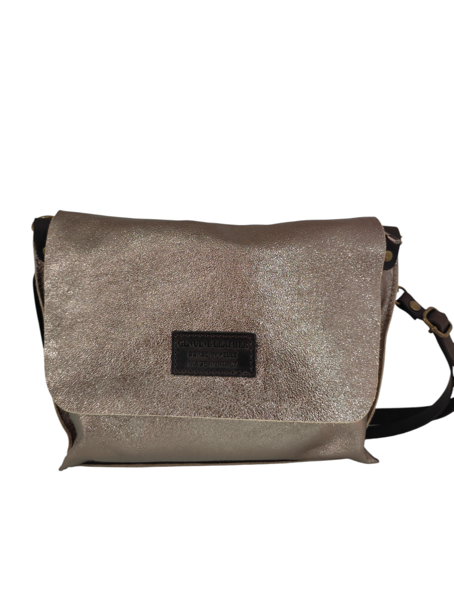 sac bandoulière cuir irisé cannes