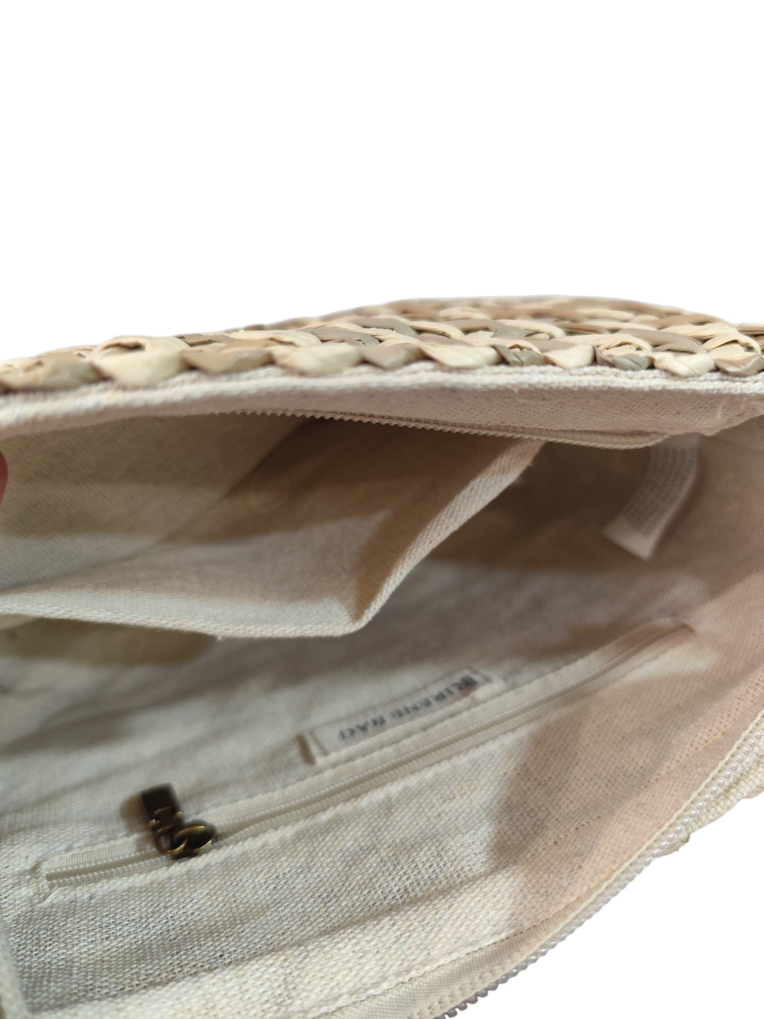 Sac bandoulière paille et cuir MARRAKECH – Sac été femme